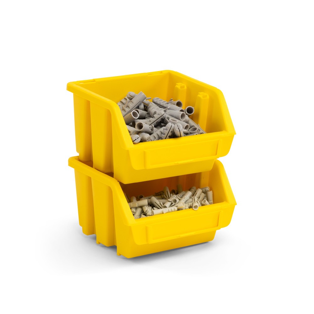 Produktabbildung Nr. 4: Lot de bacs à bec HEMMDAL S, HxlxP 75 x 116 x 112 mm, jaune, 48 pcs/UV