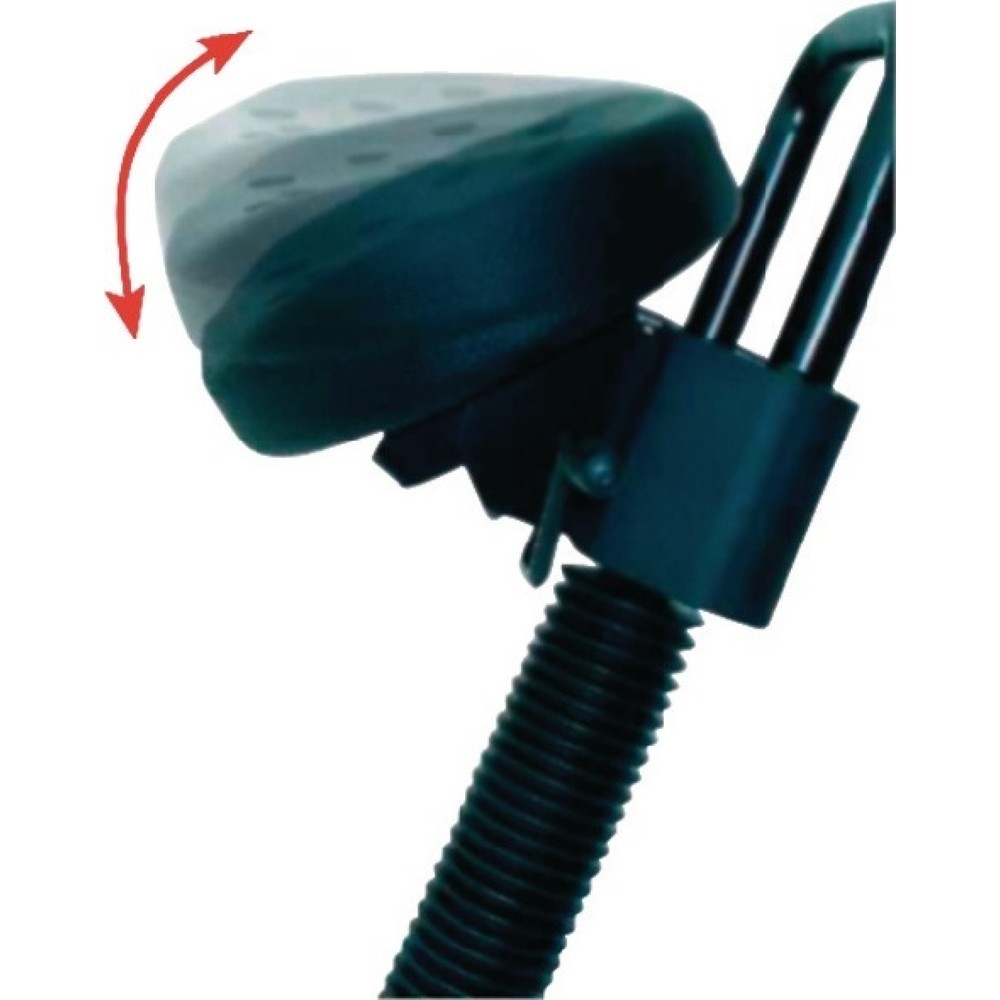 Produktabbildung Nr. 2: Assis-debout LOTZ, hauteur d'assise réglable 645-825 mm, mousse intégrale, tube d'acier noir