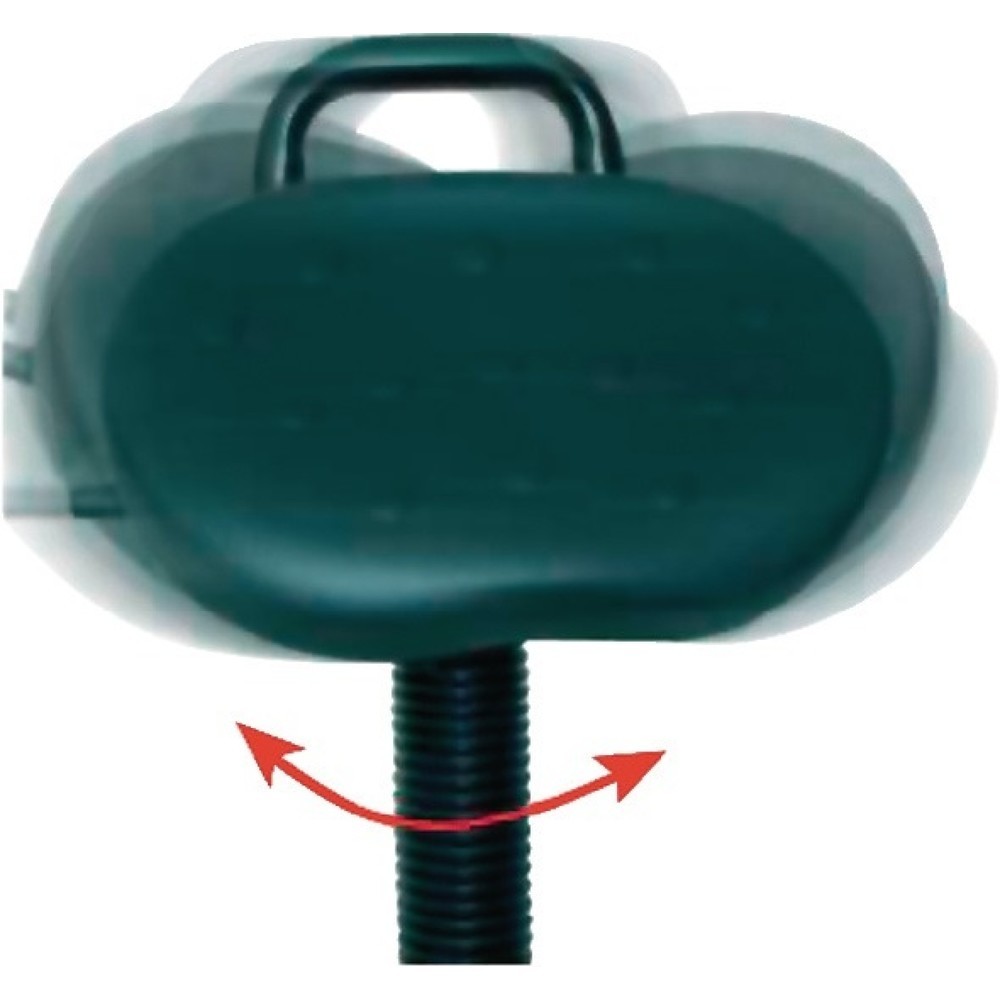 Produktabbildung Nr. 3: Assis-debout LOTZ, hauteur d'assise réglable 645-825 mm, mousse intégrale, tube d'acier noir