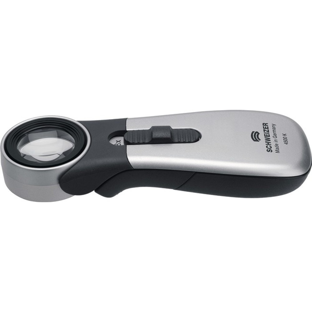 Illustration du produit: Loupe à main à éclairage Tech-Line CLASSIC agrandissement 10x LED D. de lentille