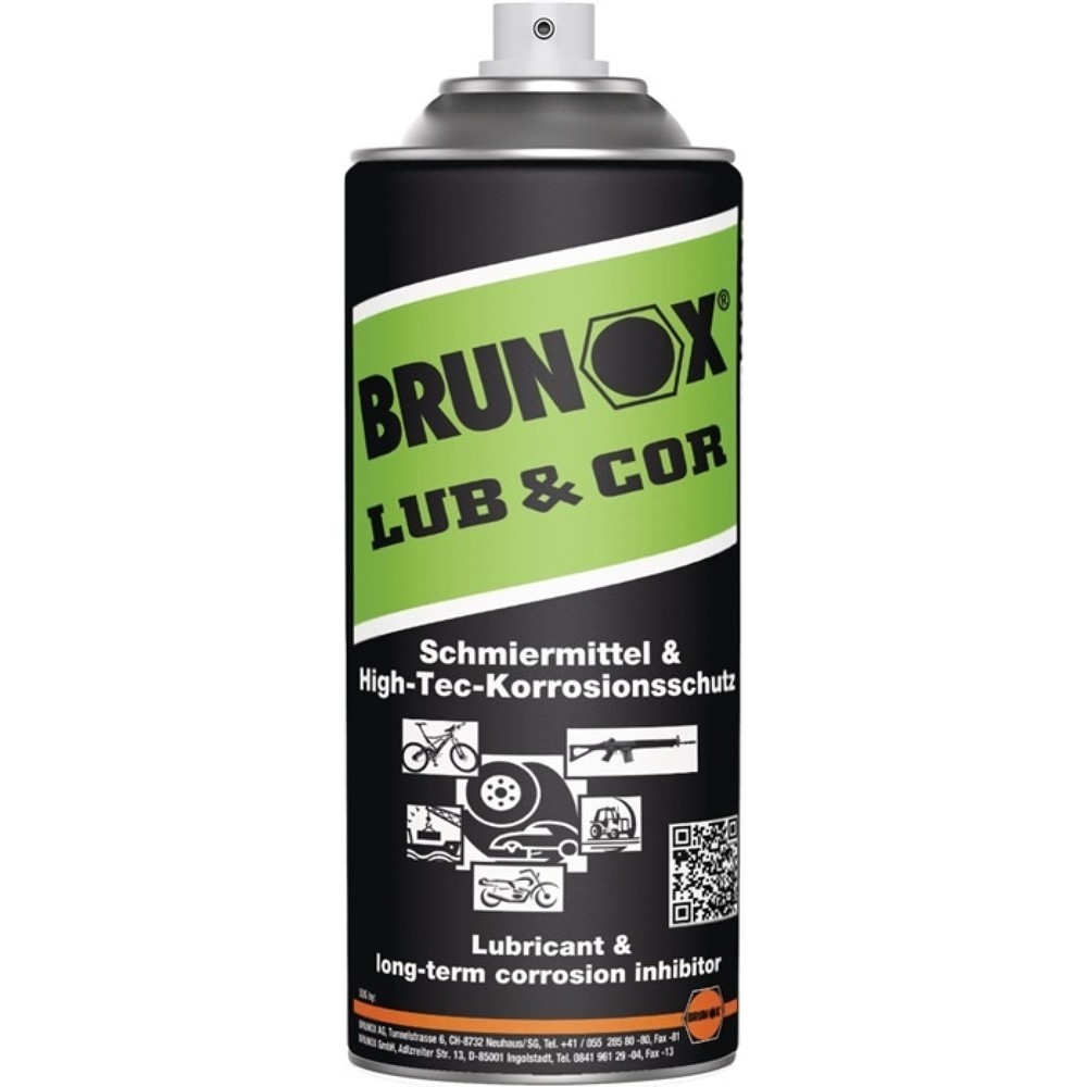 Illustration du produit: Lubrif. adhérent et protect. anticorros. LUB&COR® 400 ml bombe aérosol BRUNOX