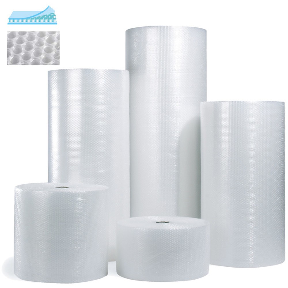 Produktabbildung: Luftpolsterfolie 3-lagig, 500 mm breit x 100 lfm, Typ 100