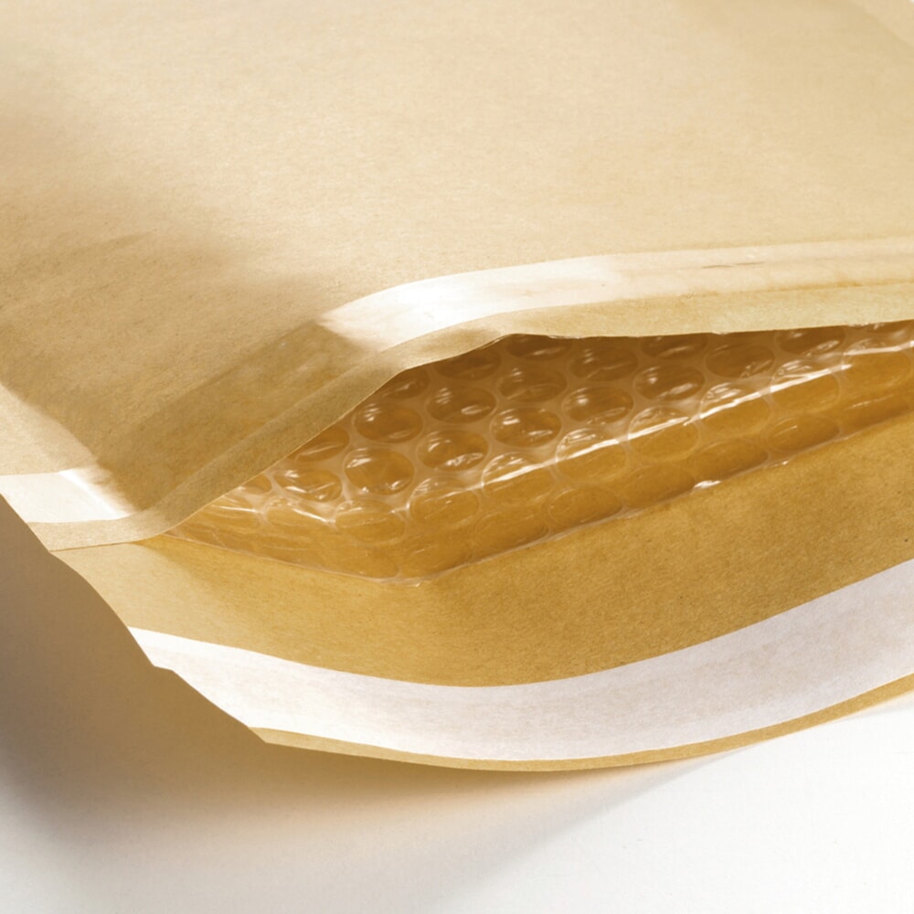 Produktabbildung Nr. 2: Luftpolsterversandtaschen, Innenmass BxH 300 x 440 mm, goldgelb