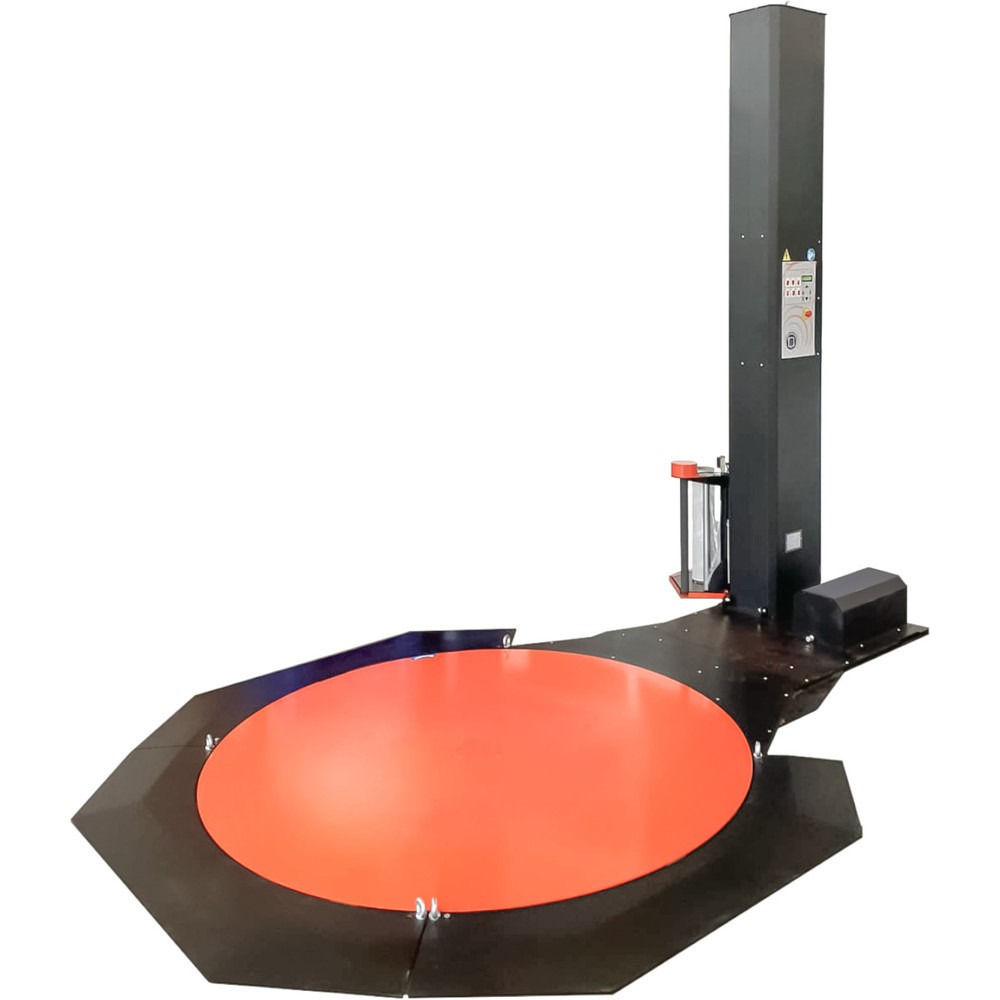 Illustration du produit: Machine à étirer PS SuperFlat « FM », plaque tournante Ø 1.650 mm, Hauteur de construction d'enroulement 2.500 mm
