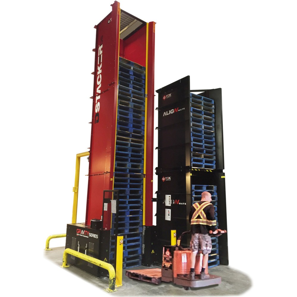 Produktabbildung Nr. 2: Magasin à palettes DStacker, pour 50 europalettes de 1 200 x 800 mm