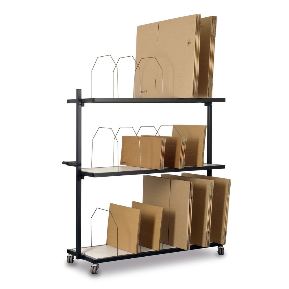 Illustration du produit: Magasin de cartons, mobile, 3 étages