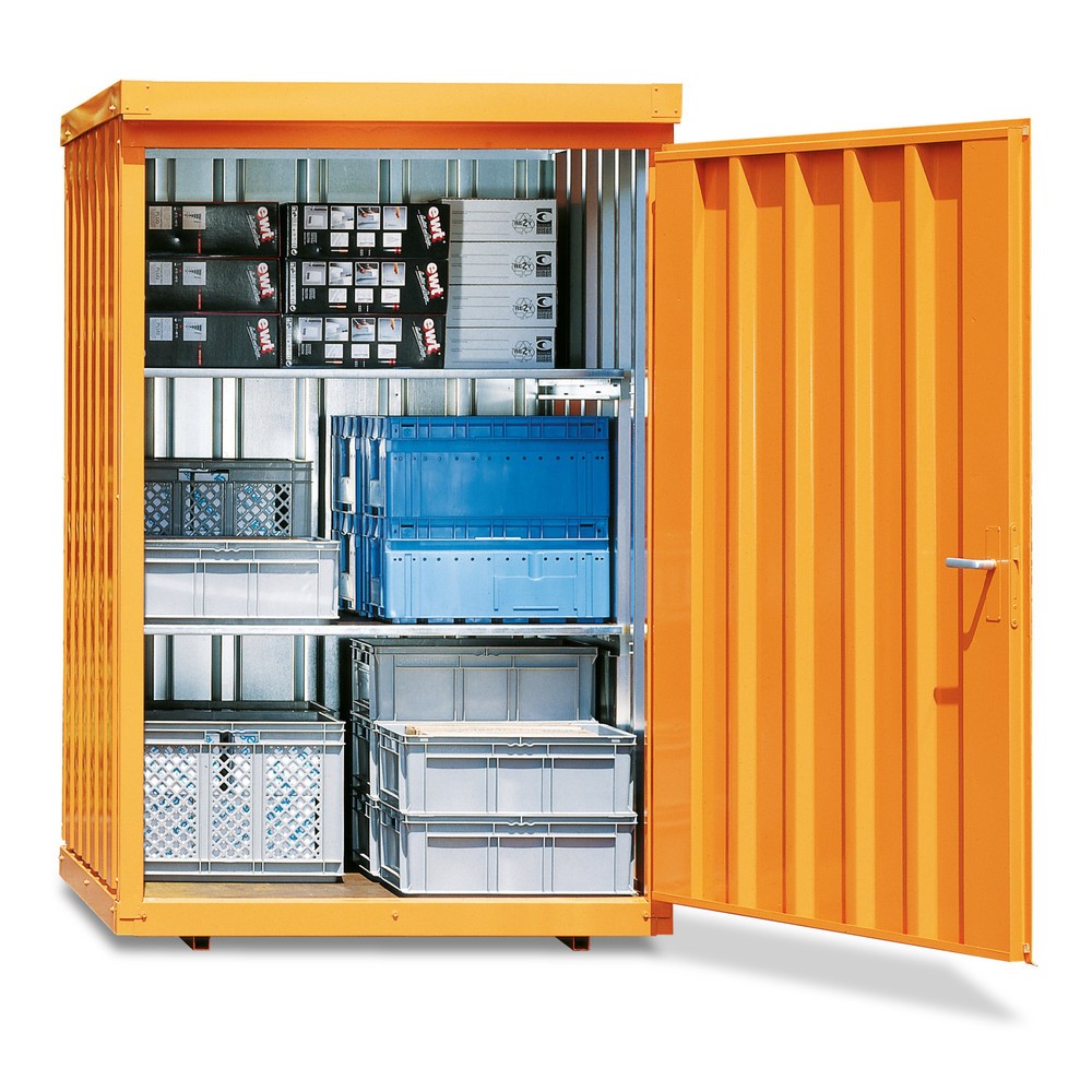 Produktabbildung: FLADAFI® Magazinbox, HxBxT 2.195 x 1.420 x 1.490 mm, mit Sperrholzboden