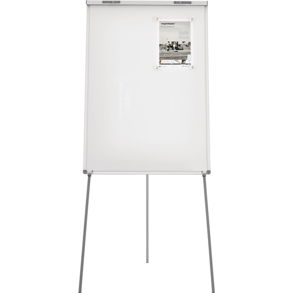Produktabbildung: magnetoplan® Flipchart Junior SP, weiss, Schreibfläche B680xH1045mm, höhenverstellbar bis 1,85 m