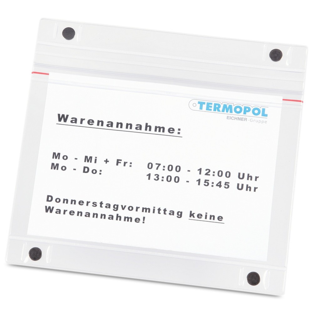 Produktabbildung Nr. 1: Magnettasche DIN A5, quer, 5 Stk/VE