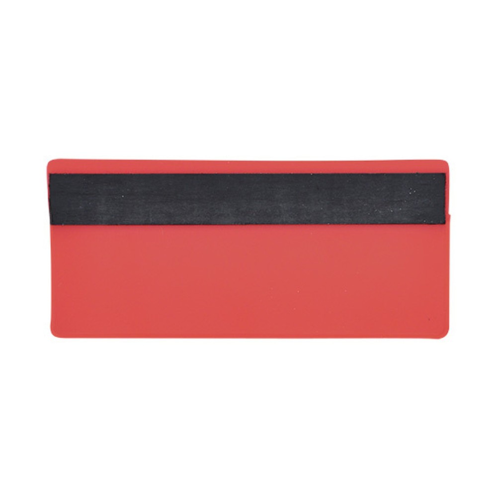 Produktabbildung Nr. 2: Magnettaschen, HxB 50 x 110 mm, Einschub oben, 50 Stk/VE, rot