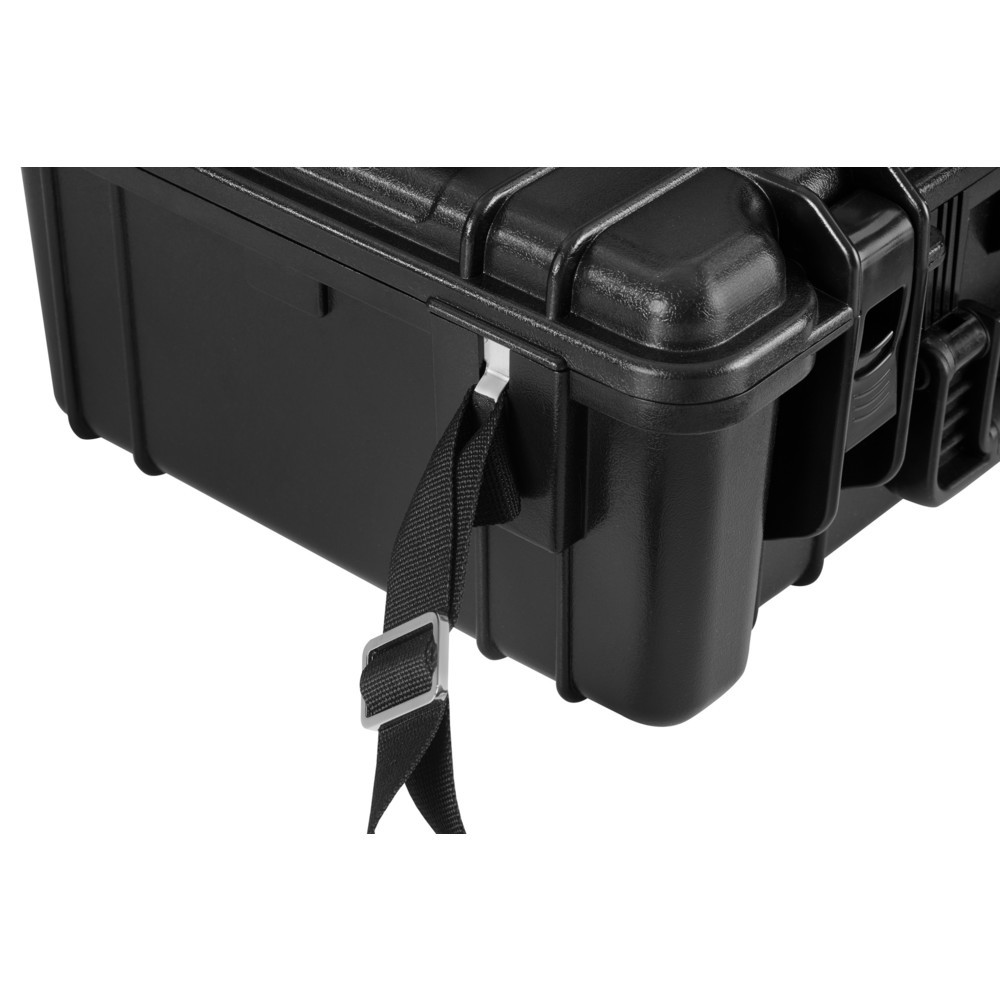 Produktabbildung Nr. 3: Mallette de transport Allit DinoPlus Outdoor F9, avec bandoulière, dimensions utiles HxlxP 190 x 130 x 71 mm, noire