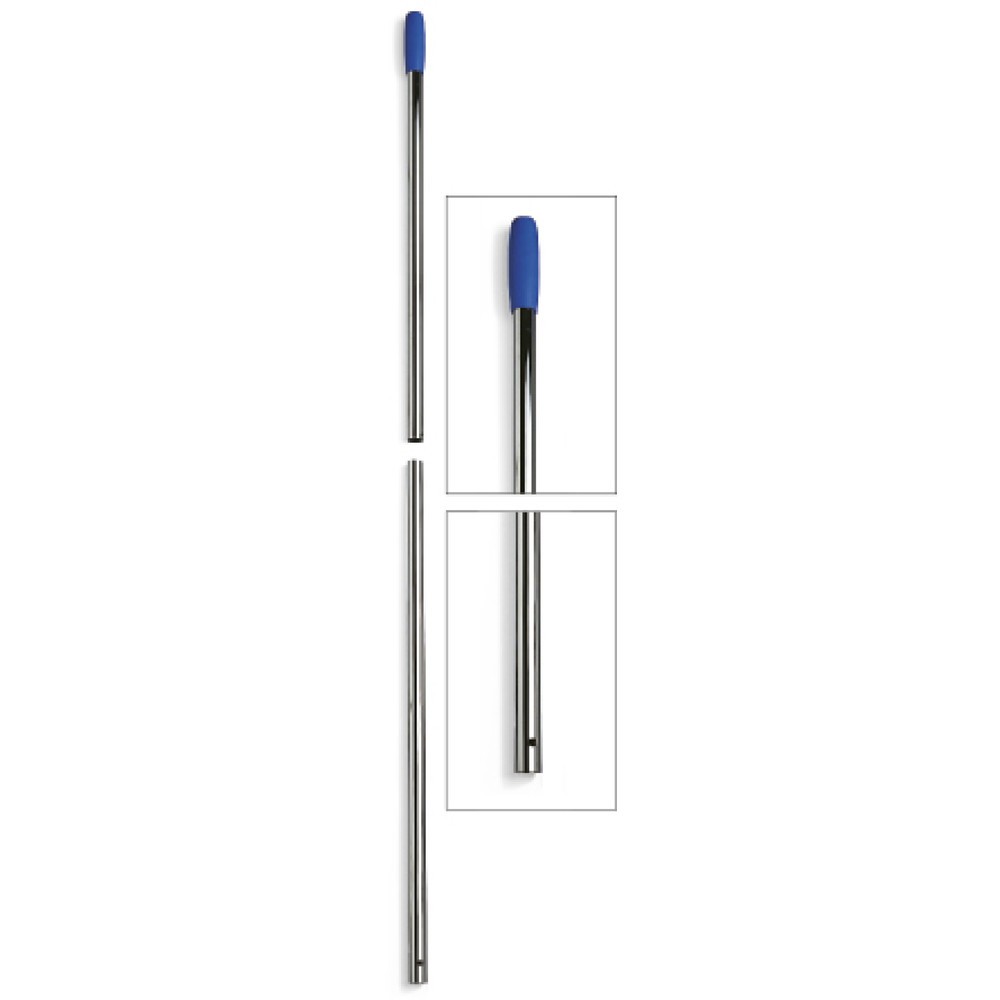 Produktabbildung Nr. 2: Poignée chromée avec trou, 2 pièces, Ø 22 mm, longueur 1 400 mm