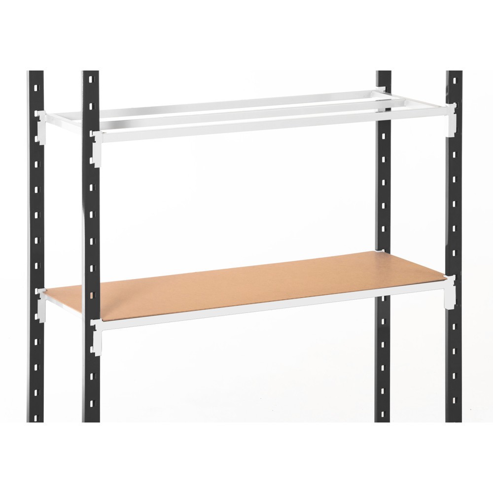 Produktabbildung Nr. 6: ManOrga Fachbodenregal, AF, graphitgrau/lichtgrau, FL 115 kg, HxBxT 2.500 x 1.250 x 400 mm