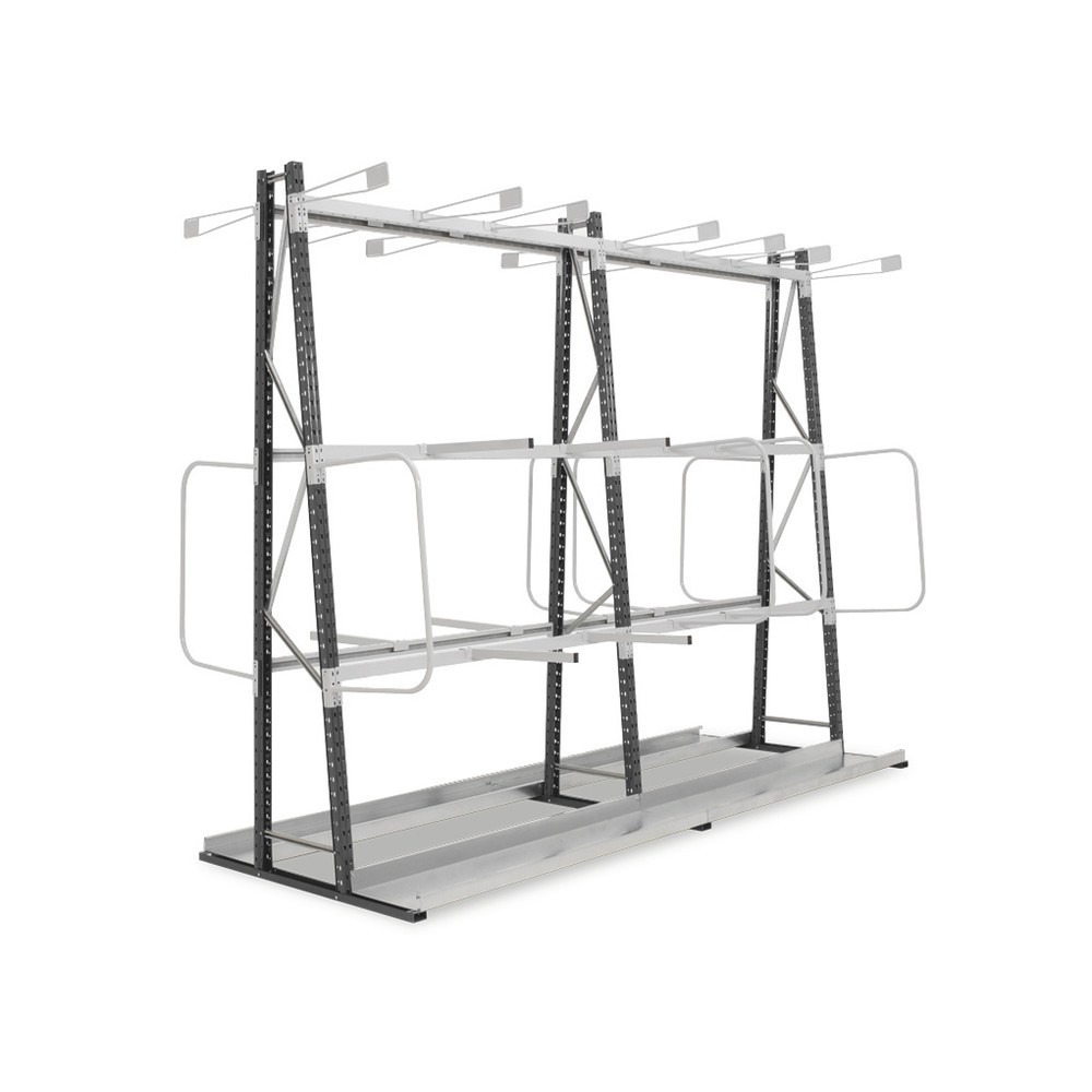 Produktabbildung Nr. 5: ManOrga Rayonnage vertical, unilatéral, TB, H x l x P 2 500 x 1 800 x 340 mm