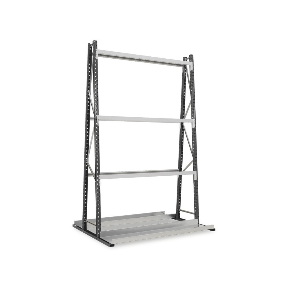 Produktabbildung: ManOrga Vertikalregal, einseitig, GF, HxBxT 2.500 x 1.500 x 340 mm