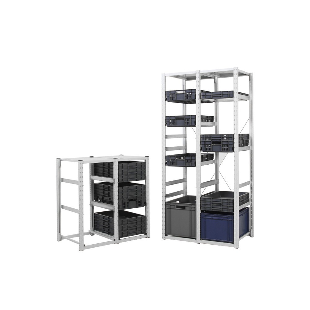 Produktabbildung Nr. 1: ManOrga Rayonnage à conteneurs pour boîtes Eurobox, TA, H x l x P 1 000 x 407 x 600 mm