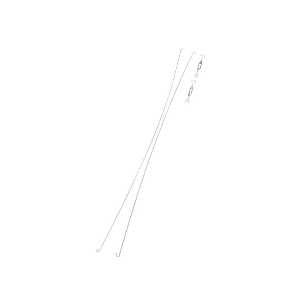 Produktabbildung Nr. 7: ManOrga Rayonnage à tablettes galvanisé avec 5 tablettes en tôle d’acier, charge par tablette 230 kg, HxlxP 2 000 x 2 543 x 810 mm