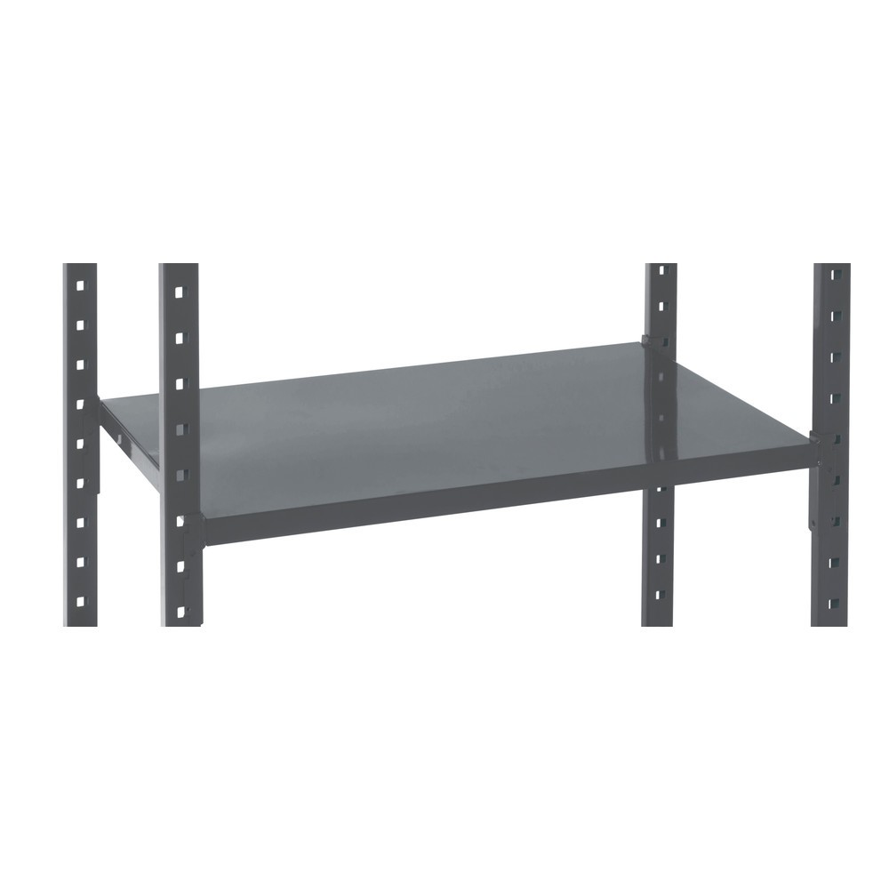 Produktabbildung Nr. 2: ManOrga Rayonnage à tablettes gris graphite avec tablettes en tôle d’acier, charge par tablette 460 kg, HxlxP 2 500 x 1 300 x 610 mm
