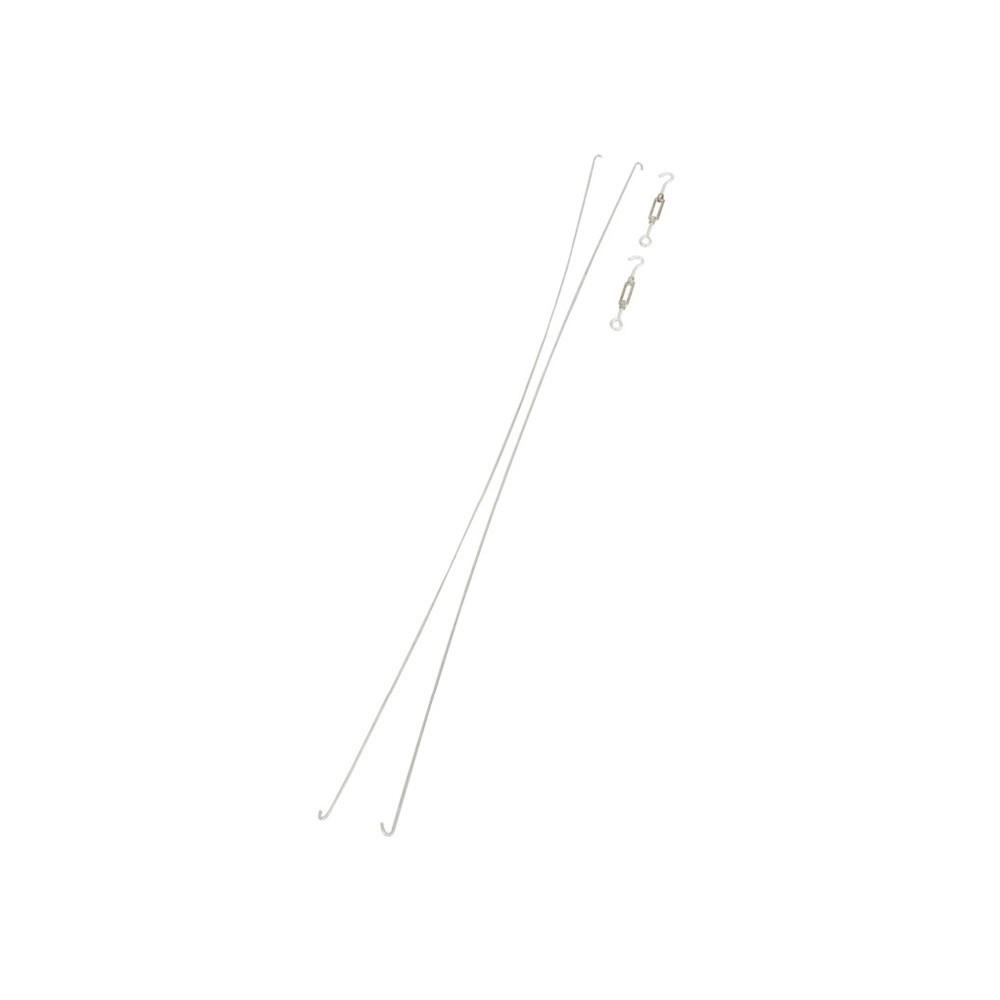 Produktabbildung Nr. 5: ManOrga Rayonnage à tablettes gris graphite avec tablettes grillagées, charge par tablette 500 kg, HxlxP 2 500 x 1 050 x 510 mm