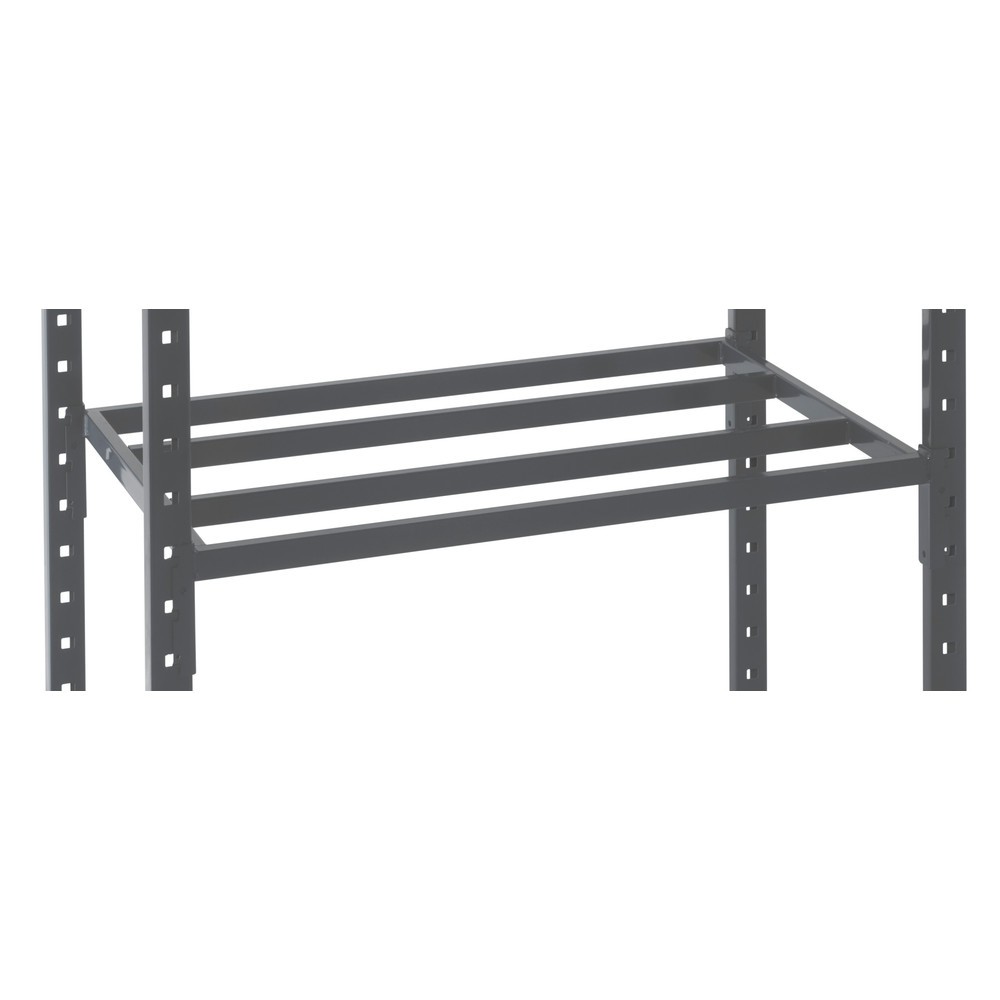 Illustration du produit: ManOrga Tablette pour rayonnage à tablettes, avec tablettes en tube d'acier, CT 460 kg, lxP 1 260 X 500 mm