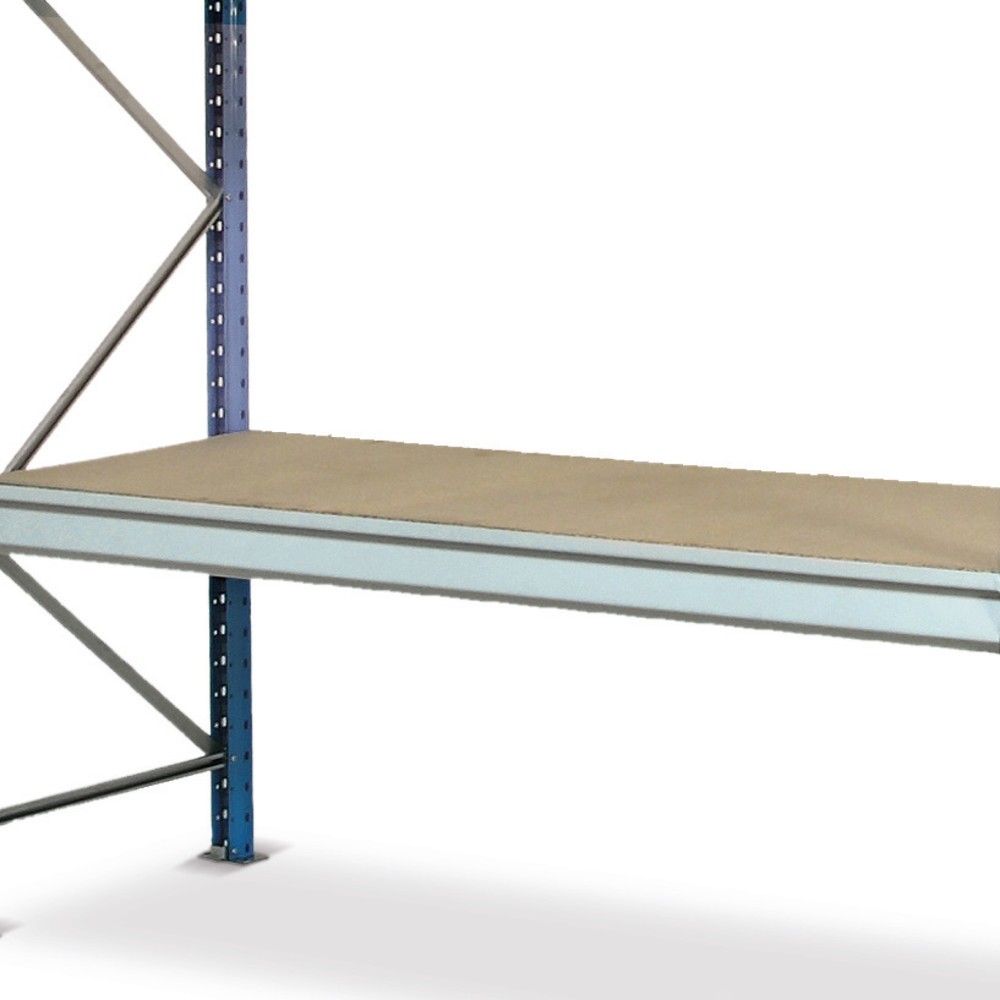 Illustration du produit: ManOrga Tablette pour rayonnage grande portée, avec panneaux agglomérés, CT jusqu'à 710 kg, lxP 2 250 x 600 mm