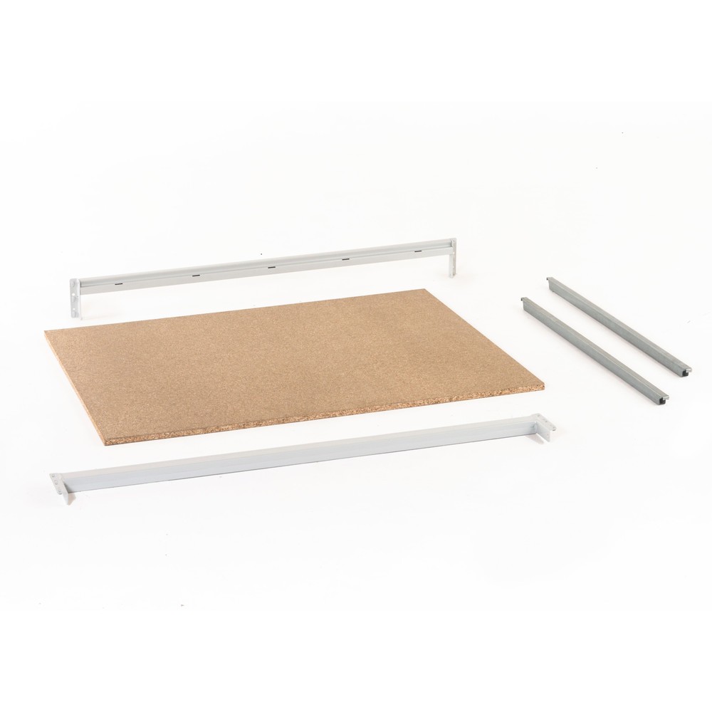 Produktabbildung Nr. 7: ManOrga Weitspannregal, mit Spanplatten, AF, graphitgrau/lichtgrau, HxBxT 2.500 x 1.500 x 600 mm