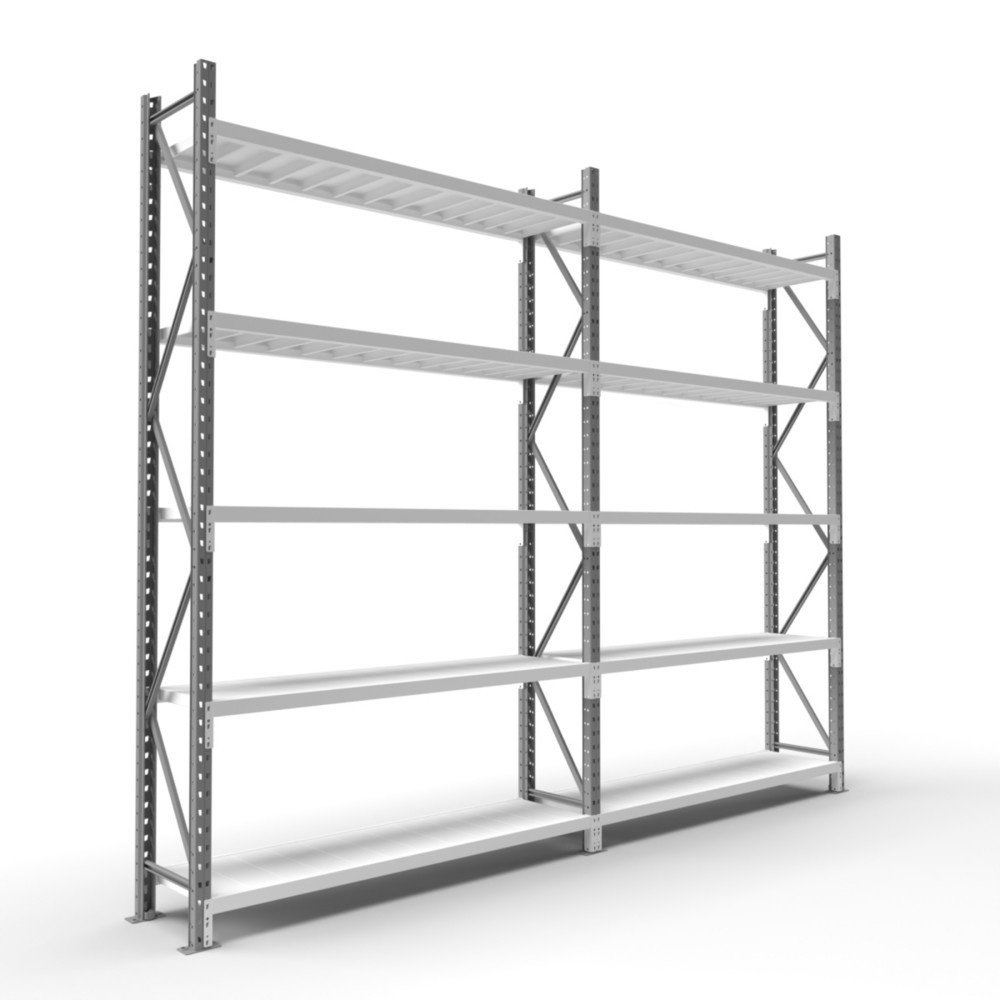 Produktabbildung Nr. 4: ManOrga Weitspannregal, mit Stahlpaneelen, AF, HxBxT 3.000 x 1.800 x 800 mm