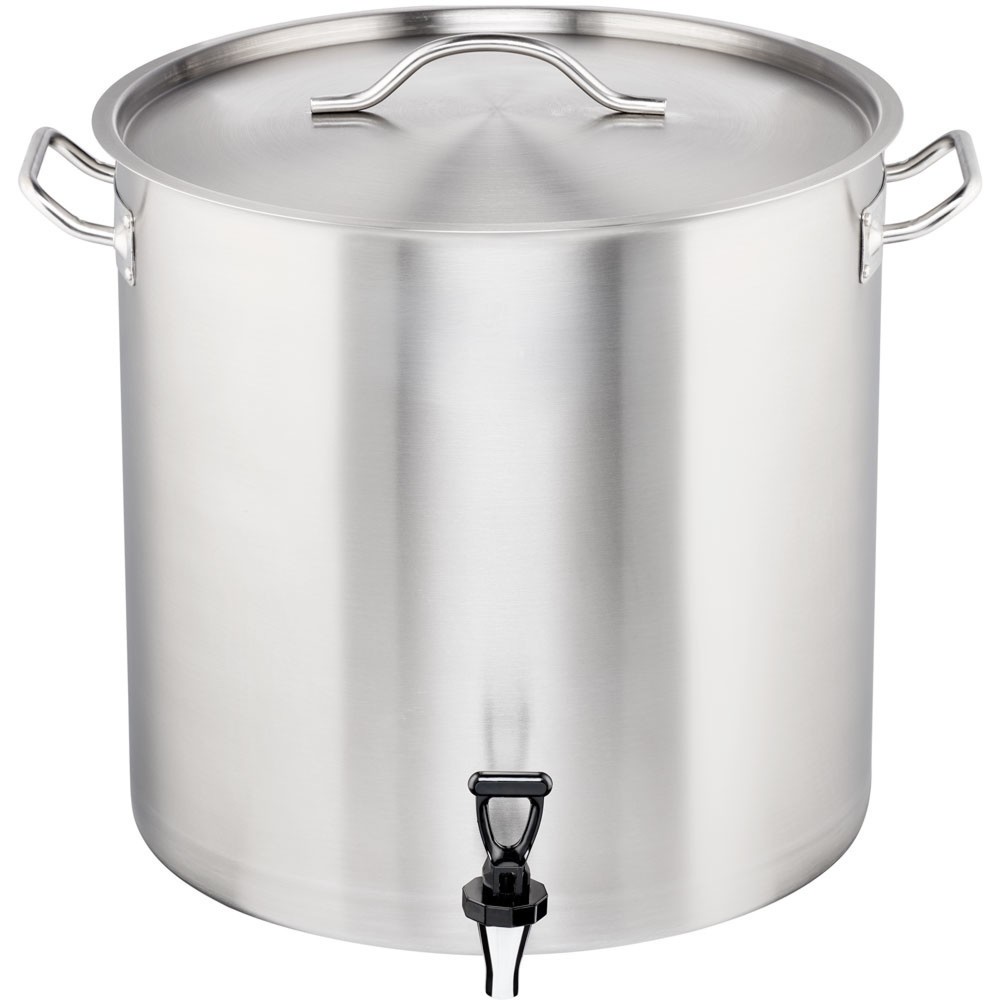 Produktabbildung Nr. 1: Marmite à pommes de terre Stalgast avec robinet de vidange et couvercle, Ø 400 mm, hauteur 400 mm, 50,3 litres