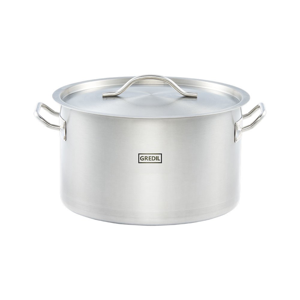 Produktabbildung Nr. 1: Marmite à soupe Stalgast format mi-haut série ECO Ø 360 mm, incl. couvercle