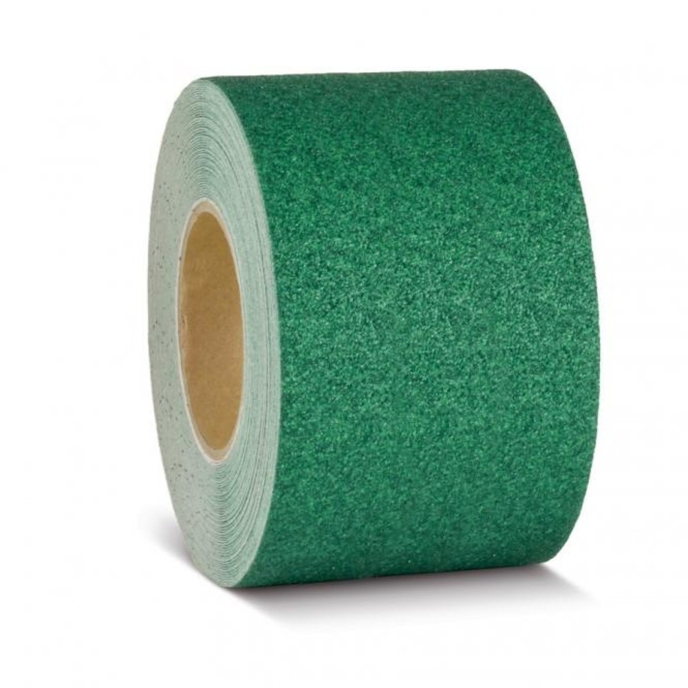 Produktabbildung Nr. 1: Revêtement antidérapant m2™, marquage de signalisation, rouleau, largeur 100 mm, vert