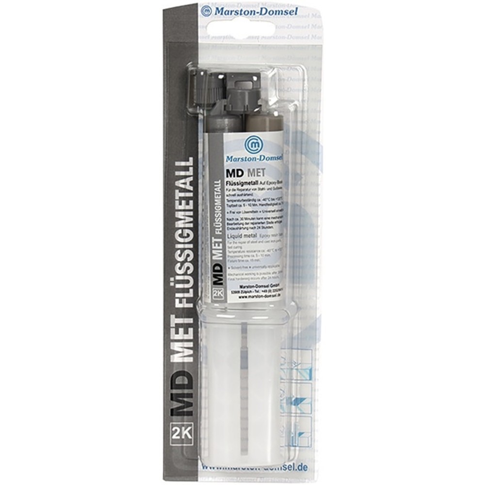 Produktabbildung Nr. 2: MARSTON 2K-Epoxyd-Flüssigmetall MD MET 25g Doppelspritze