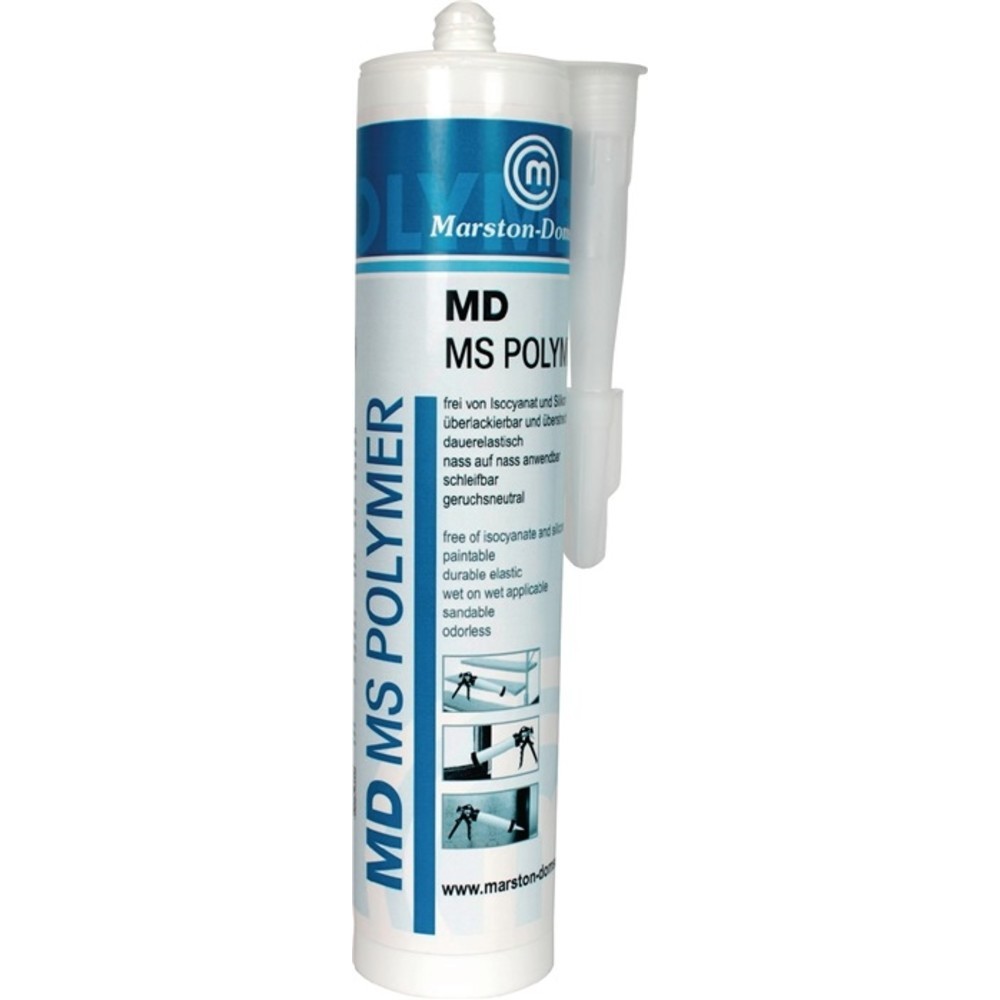 Produktabbildung Nr. 2: MARSTON Kleb- u.Dichtstoff MD-MS Polymer transp.300g Kartusche