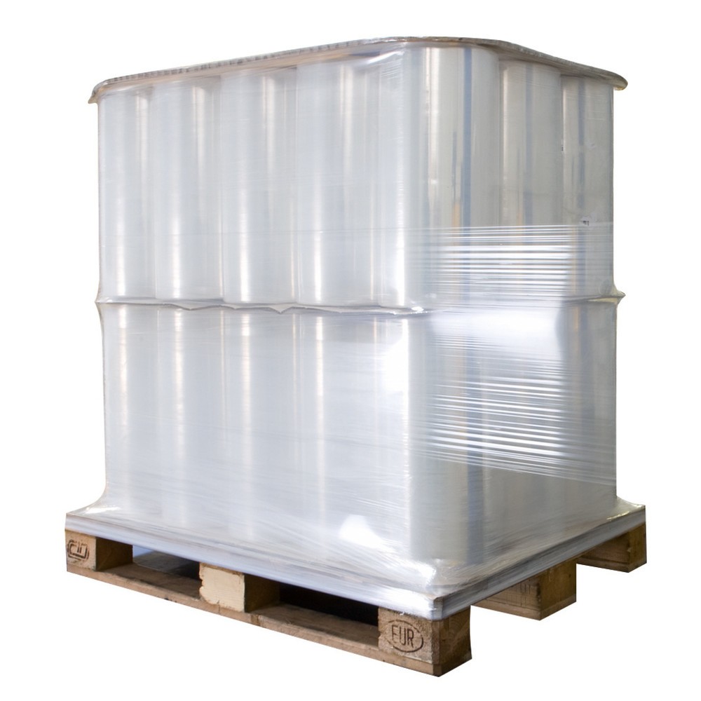 Produktabbildung: Maschinenstretchfolie, BxL 500 mm x 1.700 m, Stärke 20 µm, bis 250 % Vordehnung
