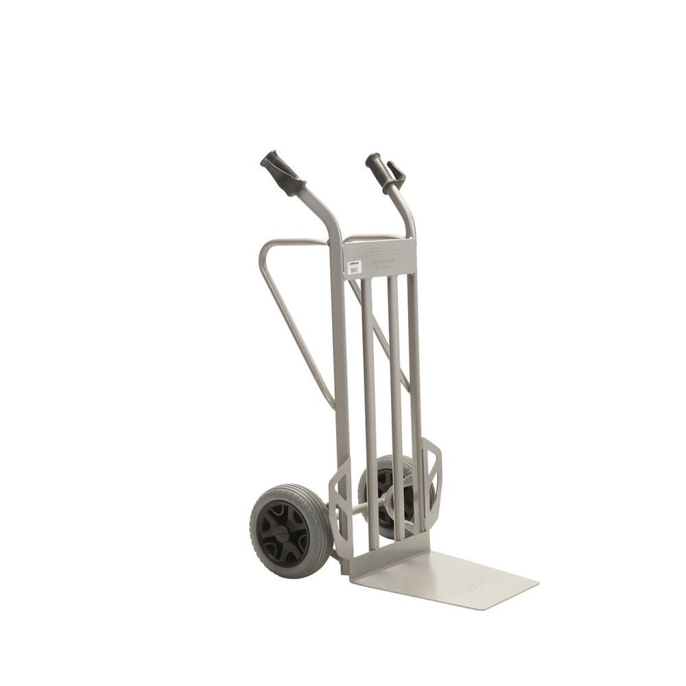 Produktabbildung: Matador Baustellen-Sackkarre aus Stahl mit langer fester Schaufel (400 x 400 mm)