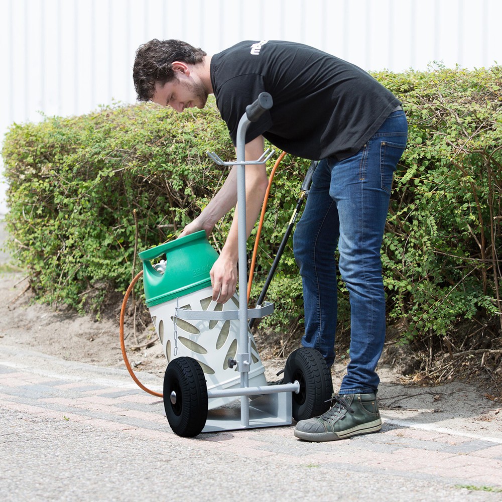 Produktabbildung Nr. 2: Matador Brennerkarre - kompatibel mit 1 x 10,5 kg Gasflasche