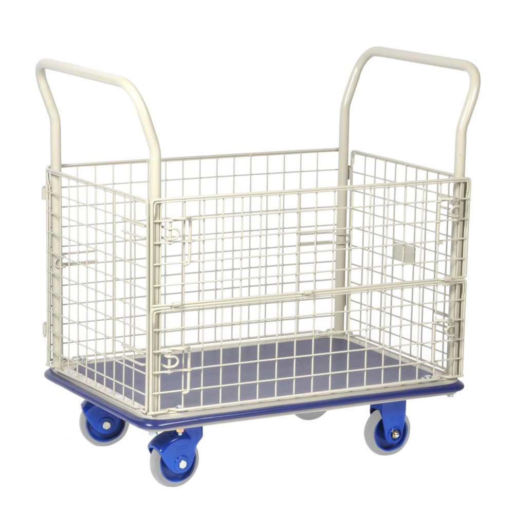 Produktabbildung: Prestar Plattformwagen mit Gitterbox PR-Nf-307-P