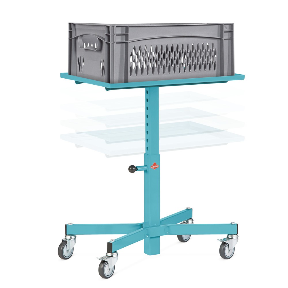 Produktabbildung: Materialständer Ameise®, höhenverstellbar, Höhe 505-780 mm