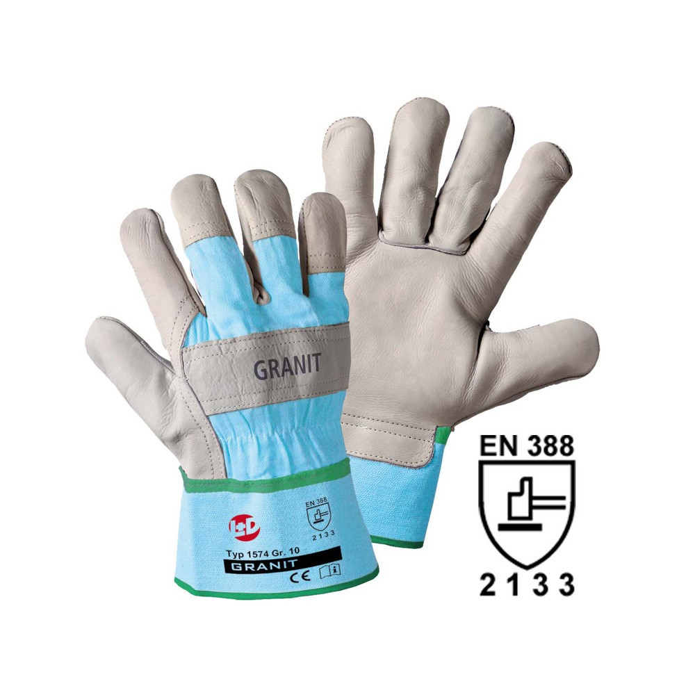 Produktabbildung: Mechanische Schutzhandschuhe Granit, Grösse 11