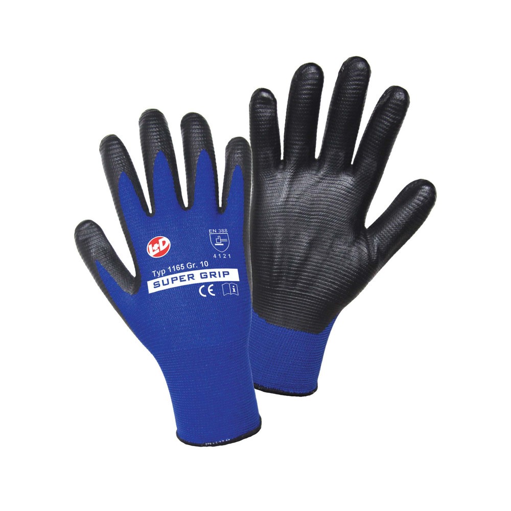 Produktabbildung: Mechanische Spezial-Schutzhandschuhe Super Grip, Grösse 10