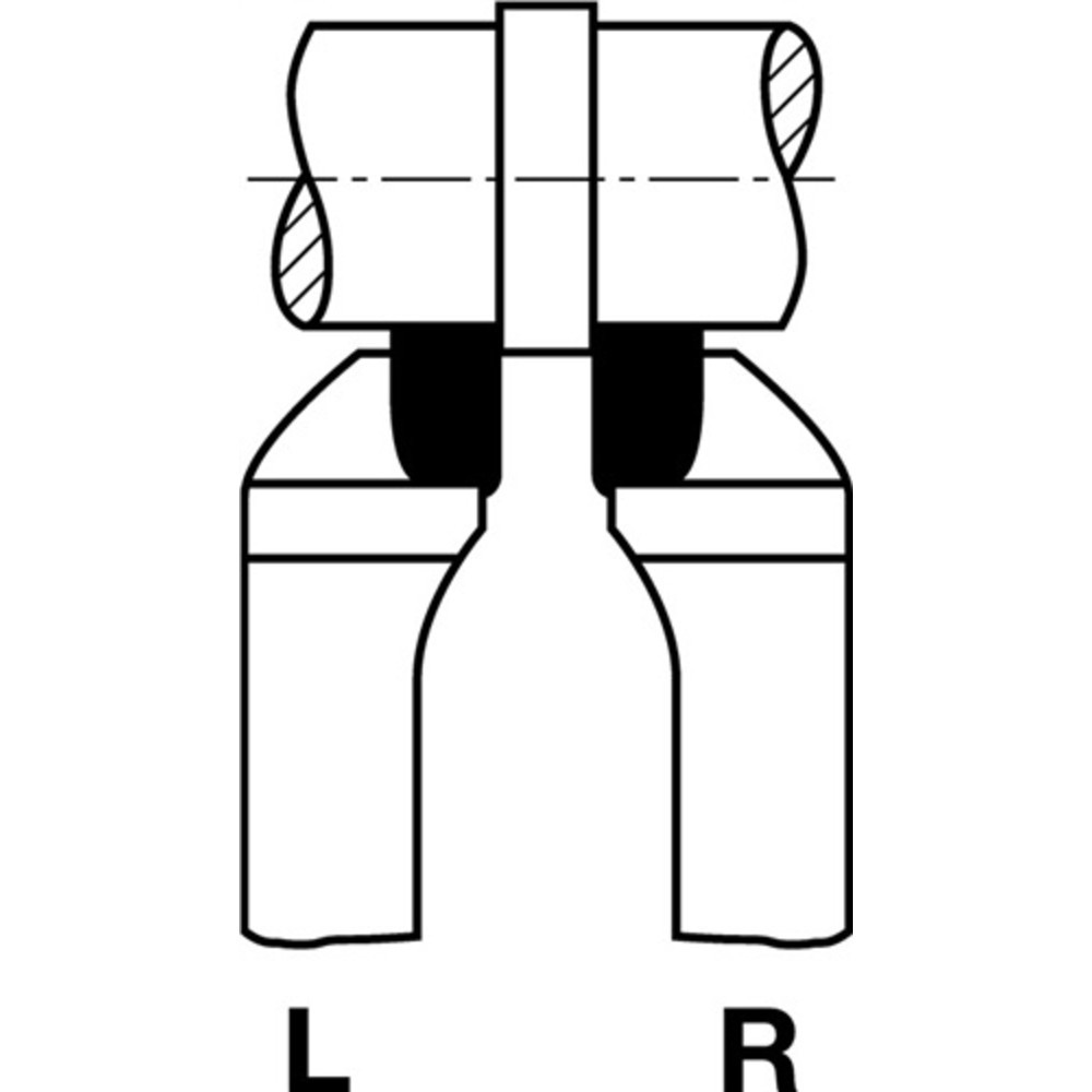 Produktabbildung Nr. 2: Outil à charioter de coin DIN 4978 ISO3 16 x 10 mm à droite WILKE