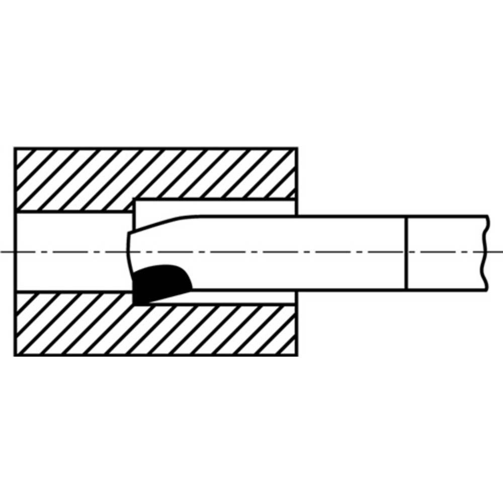 Produktabbildung Nr. 2: Outil à charioter intérieur DIN 4973 ISO8 8 x 8 mm à droite WILKE