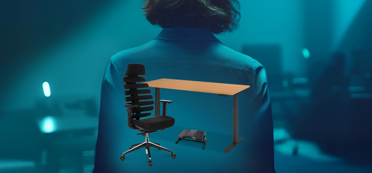 Ergonomische Büroausstattung