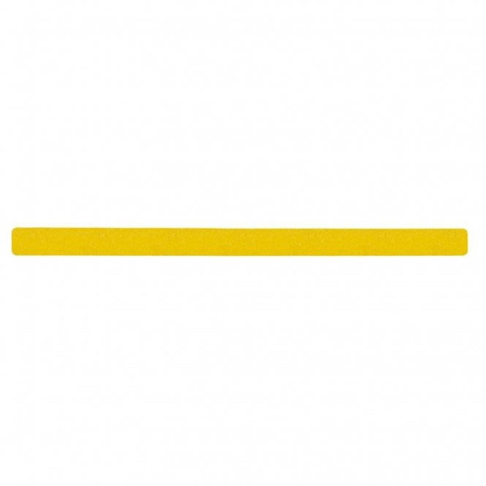 Produktabbildung: Mehlhose m2-Antirutschbelag™, verformbar, 50 Stk, LxB 800 x 50 mm, gelb