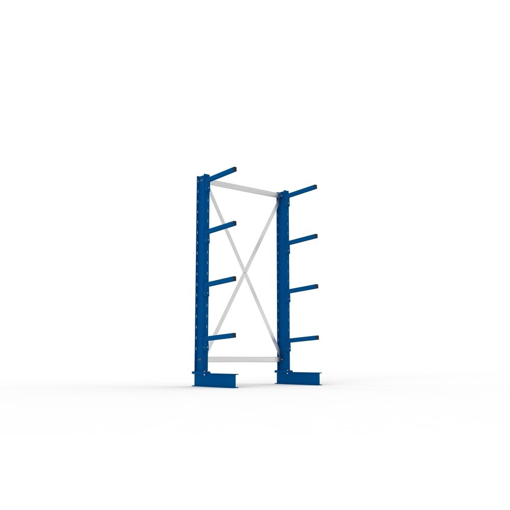 Produktabbildung Nr. 3: META Rayonnage cantilever, module de base, simple face, capacité de charge par bras 220 kg, HxlxP 2 000 x 1 094 x 610 mm