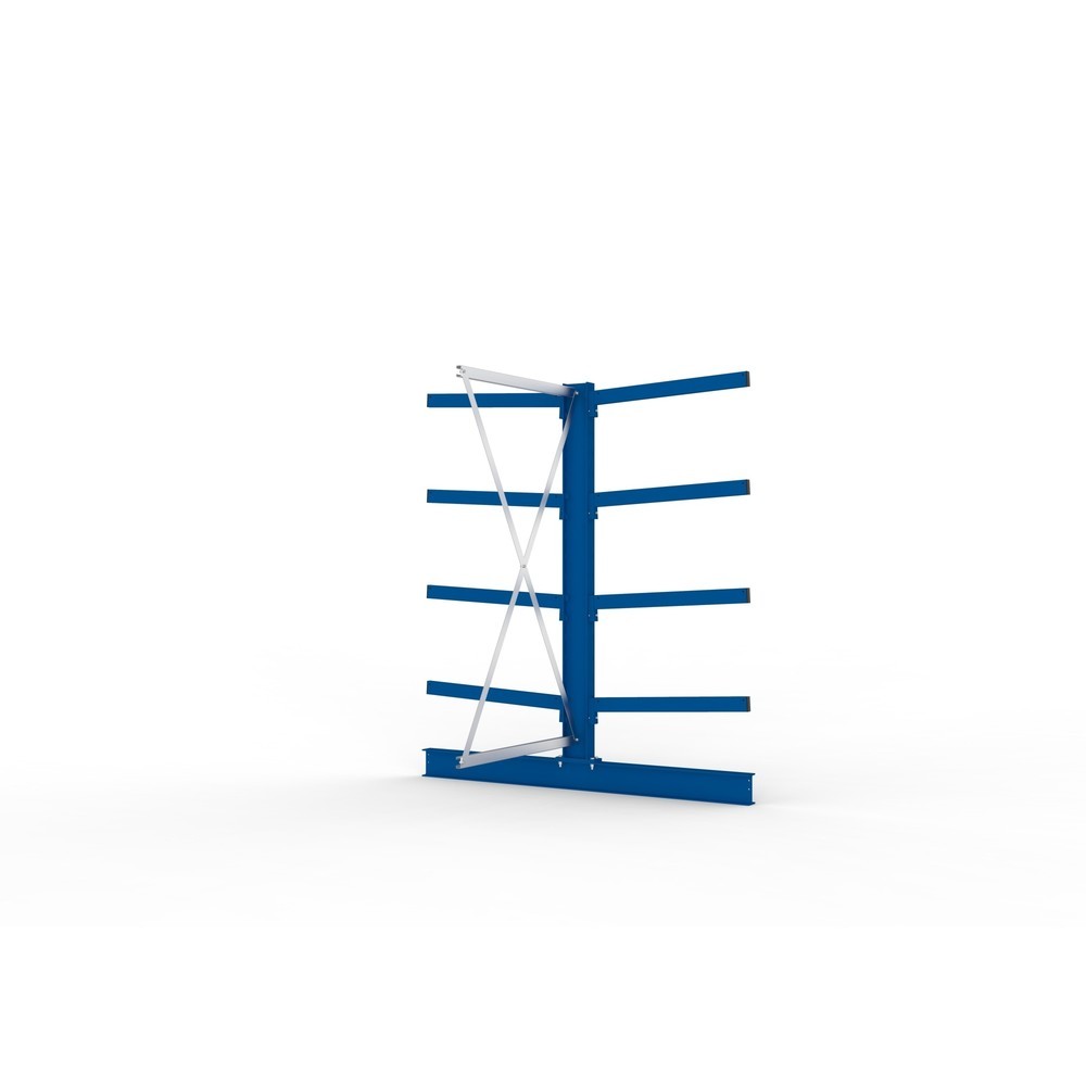 Produktabbildung Nr. 4: Travée auxiliaire de rayonnage cantilever META, double accès, capacité de charge par bras jusqu'à 250 kg, H x l x P 2 000 x 1 030 x 1 840 mm
