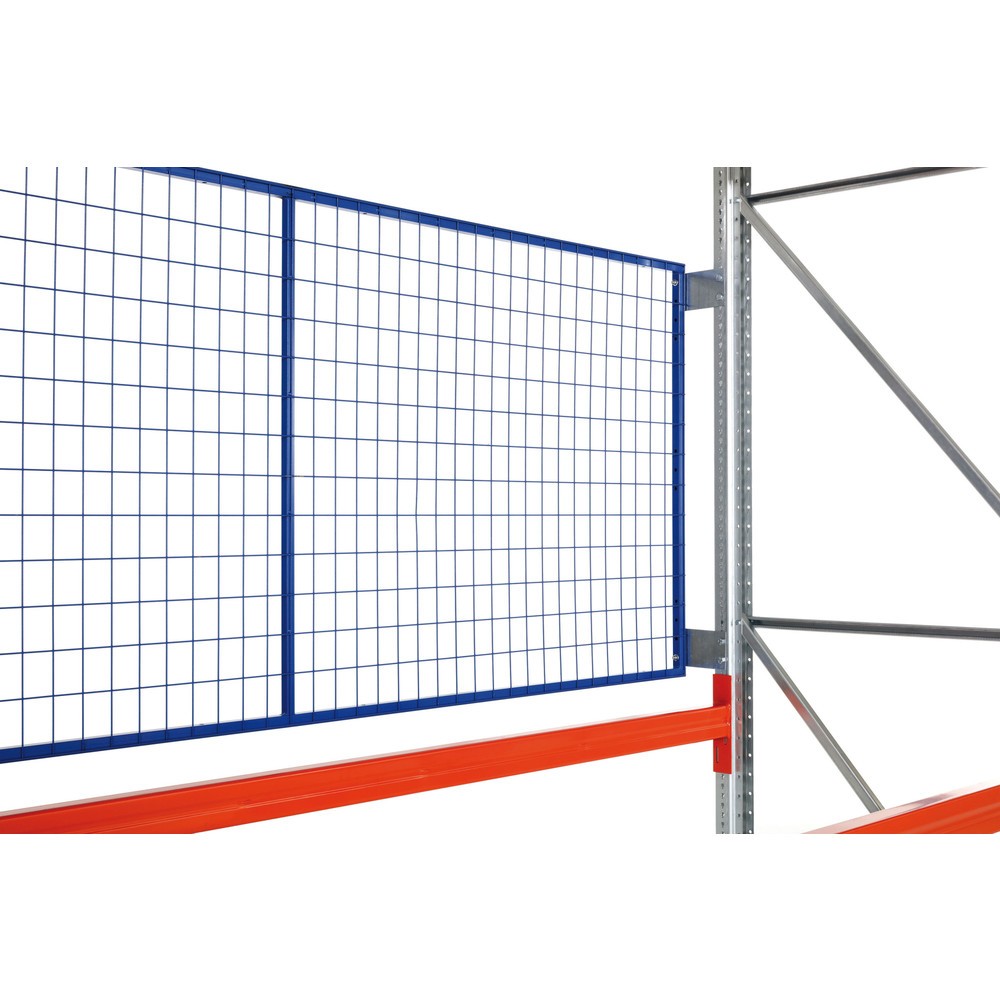 Produktabbildung: Rückwandgitter für META Palettenregal MULTIPAL, HxB 1.100 x 3.600 mm