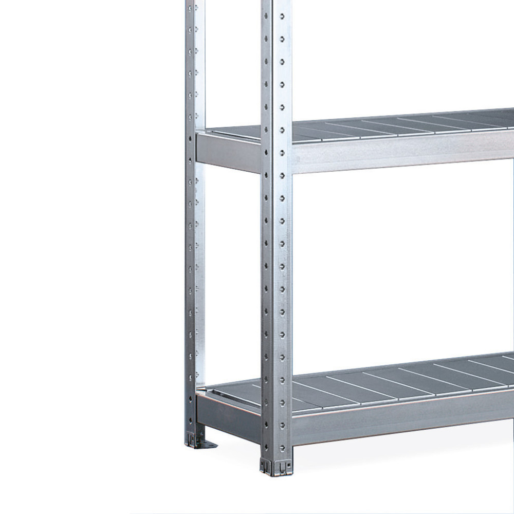 Produktabbildung Nr. 2: META Weitspannregal, mit Stahlpaneelen, FL 500 kg, HxBxT 1.970 x 2.000 x 400 mm