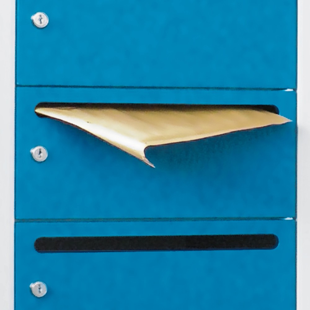 Produktabbildung Nr. 2: Meuble de tri du courrier PAVOY, 3 x 10 compartiments, H x l x P 1 850 x 930 x 500 mm, rouge feu, gris anthracite