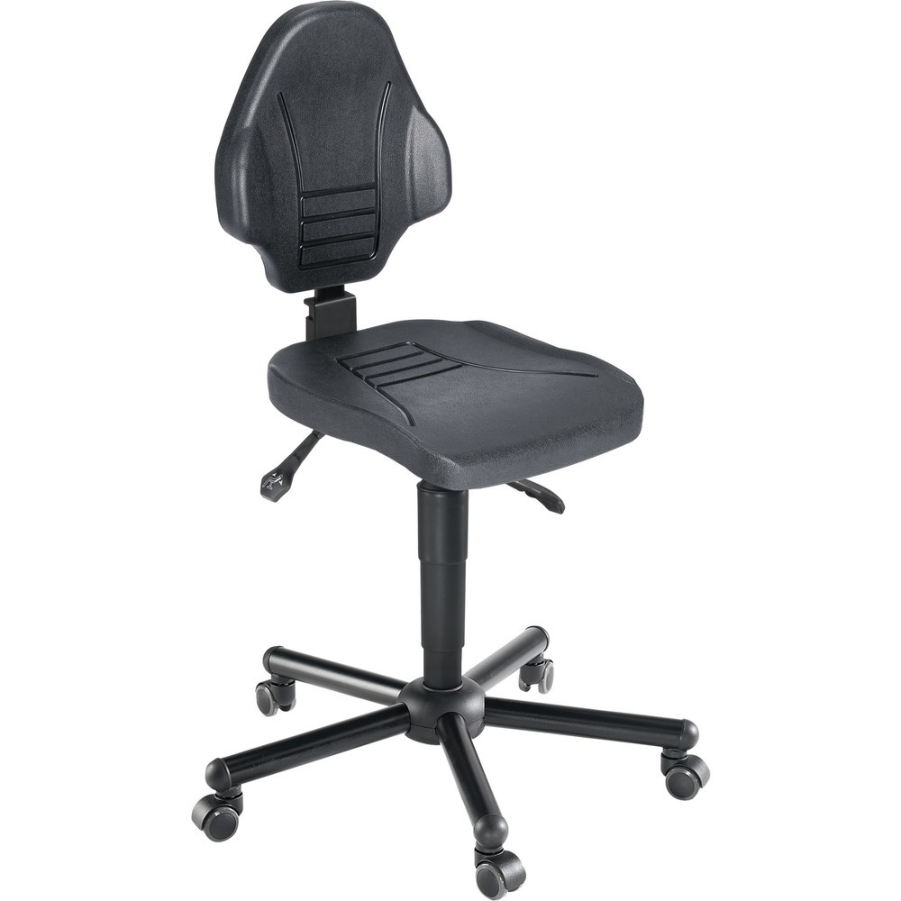 Illustration du produit: meychair Chaise de travail pivotante Workster Komplex XXL, hauteur d'assise 470-610 mm, capacité de charge 250 kg, roulettes