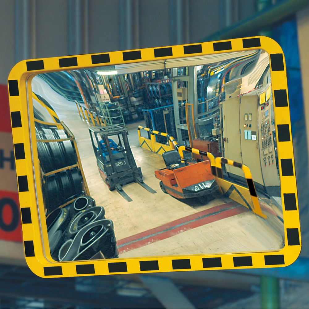 Illustration du produit: Miroir industriel EUCRYL, H x l 800 x 1 000 mm